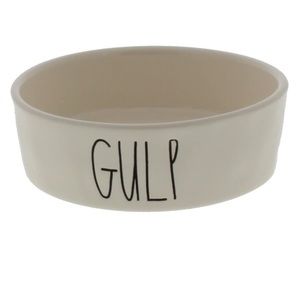 Rae Dunn GULP Artisan Collection by Magenta 4.75 inch Pet Bowl